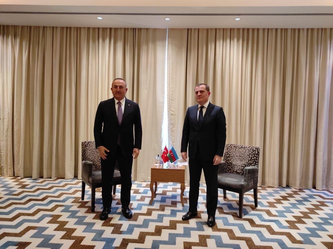 Azerbaijani FM meets Turkish, Iranian, Pakistani, Kazakh counterparts at regional conference