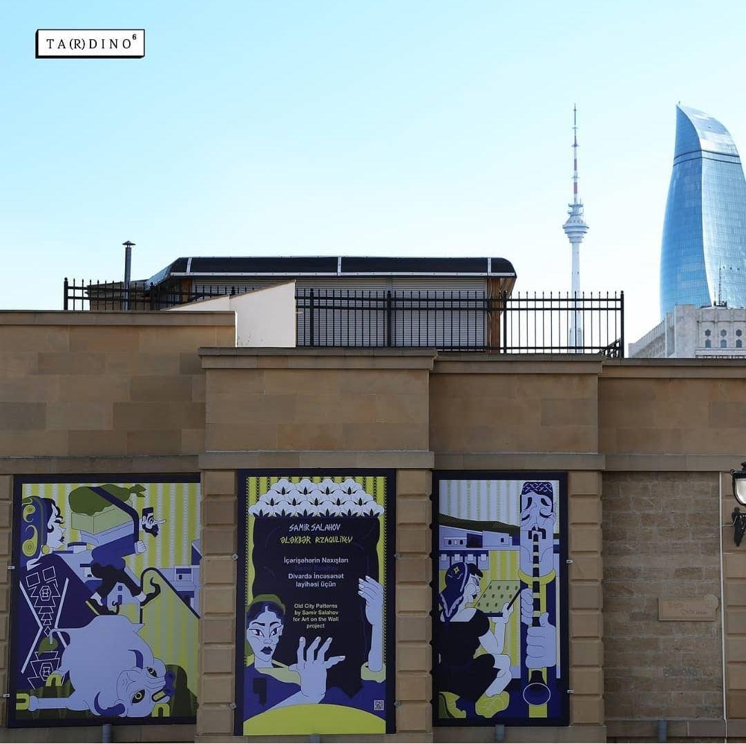 National artist shows his art in Baku's historic core [PHOTO] - Gallery Image