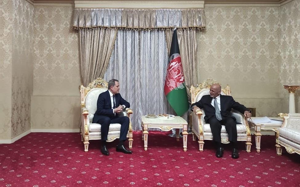 Azerbaijani FM, Afghan president mull Karabakh's rehabilitation, ties