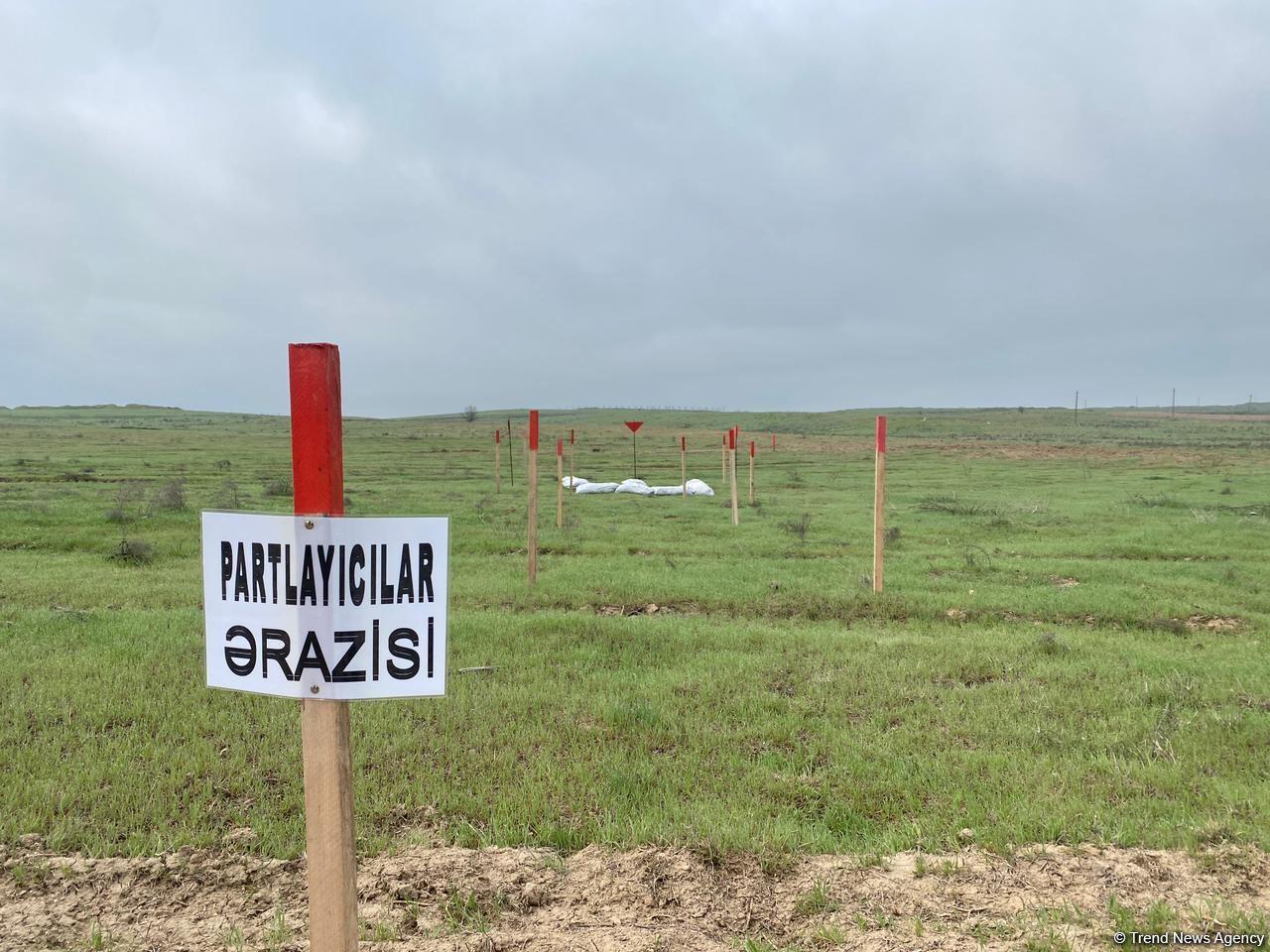 Absence of minefield maps makes it difficult to find mines in Azerbaijan's liberated lands - Trend TV reports