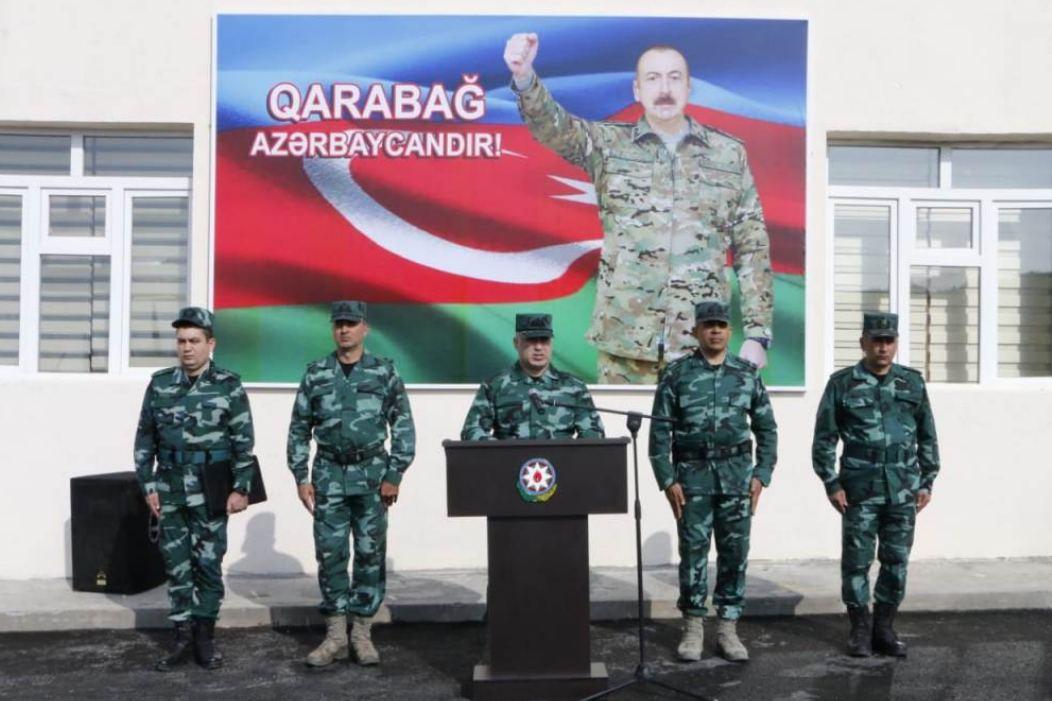 State Border Service opens military unit in liberated Gubadli [PHOTO]