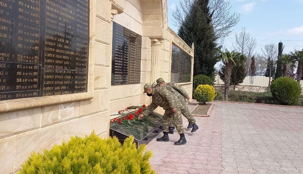 Azerbaijani troops hold several events related to Day of Azerbaijani genocide [PHOTO/VIDEO] - Gallery Image