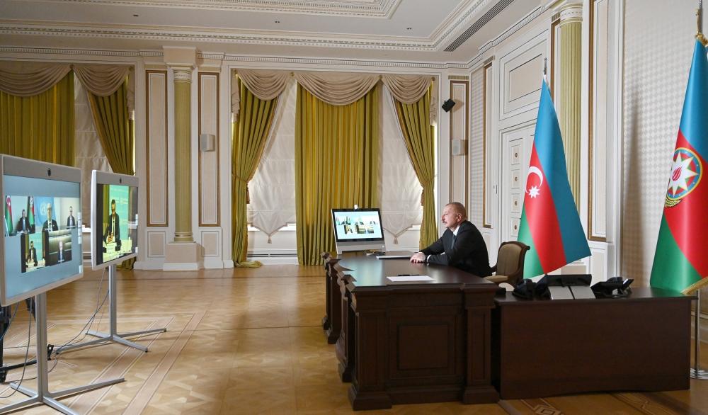President Aliyev, WHO director-general mull fight against coronavirus, new vaccines [PHOTO]