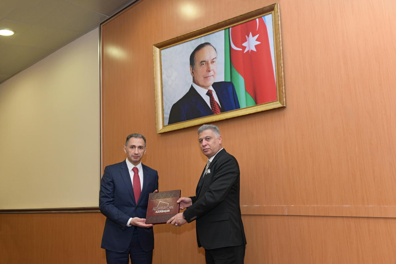 Azerbaijan, Iraq eye transport, communications cooperation [PHOTO]