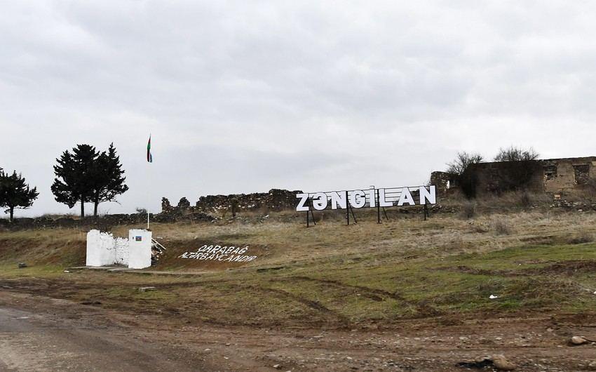 Azerbaijani media representatives visiting liberated Zangilan region