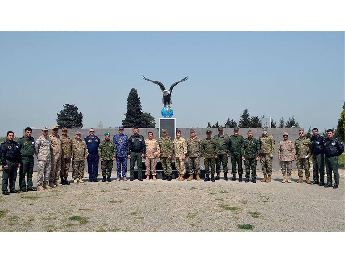 Foreign military attaches visit Air Force military unit