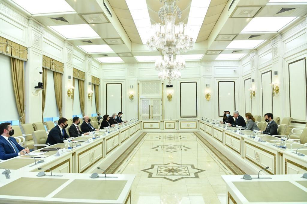 Speaker of Azerbaijani parliament meets with president of 75th session of UN General Assembly [PHOTO]