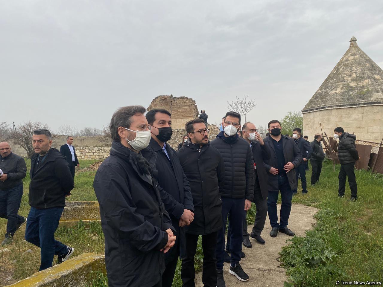 Delegation of Turkic Council visits Imarat cemetery destroyed by Armenians (PHOTO/VIDEO)