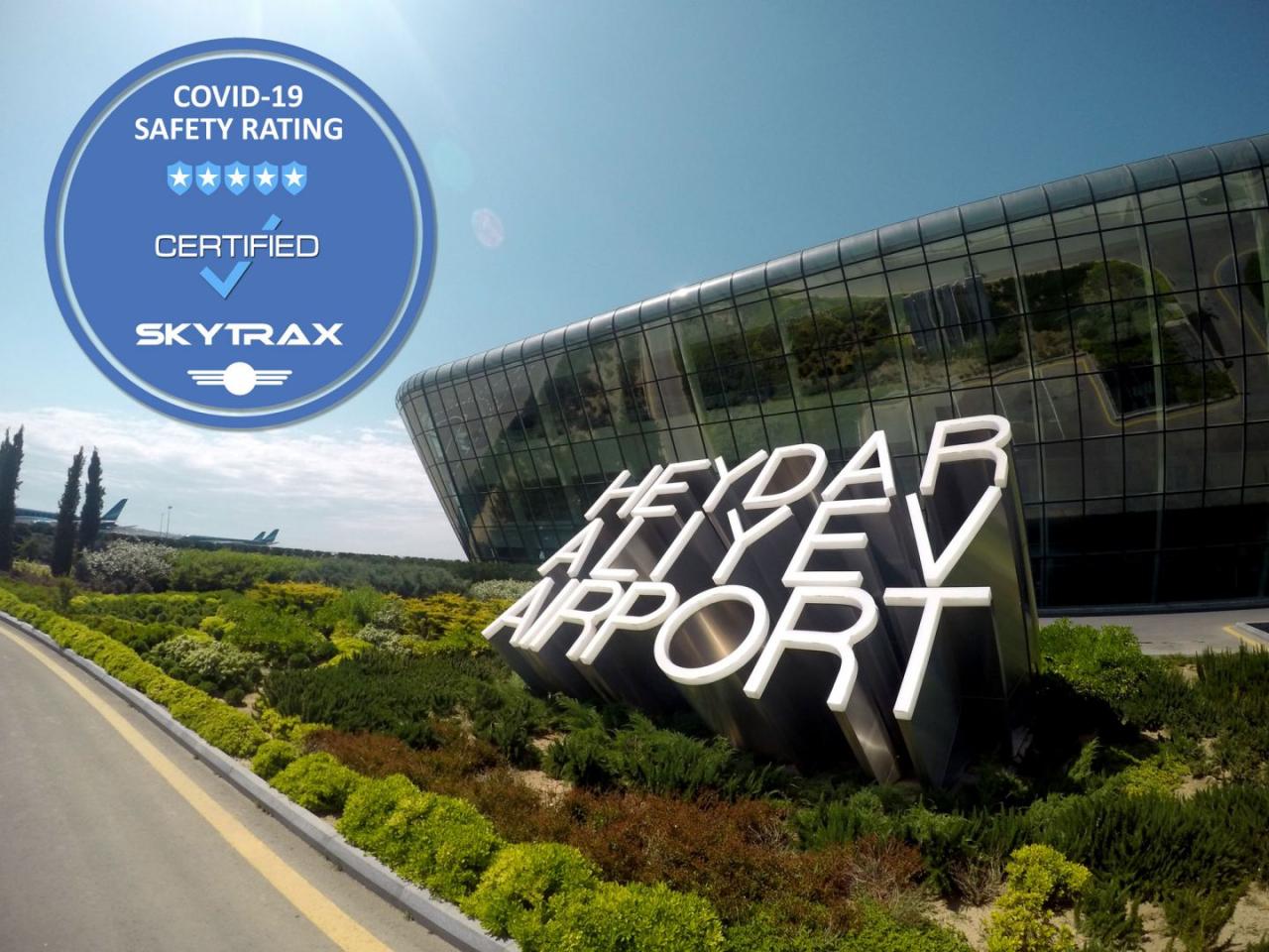 Baku Heydar Aliyev Airport gains 5-Star COVID-19 Airport Safety Rating