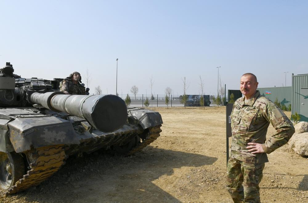 President Aliyev inaugurates Military Trophy Park in Baku [UPDATE]