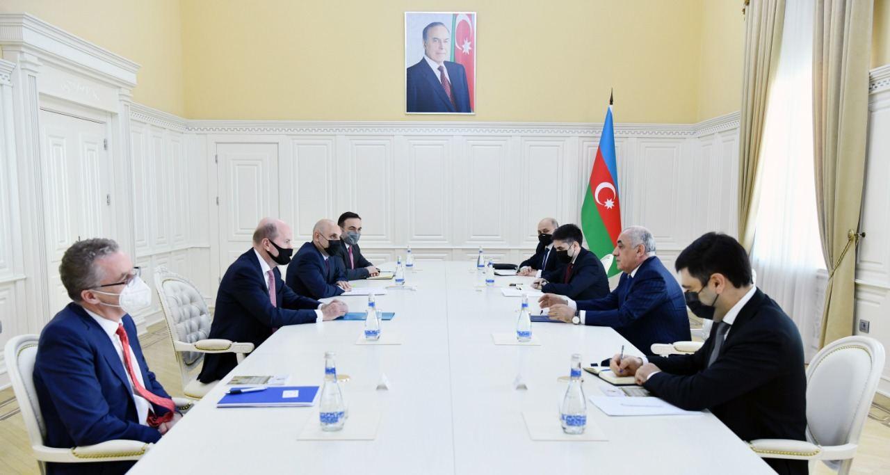 Azerbaijan's PM meets with BP's regional president