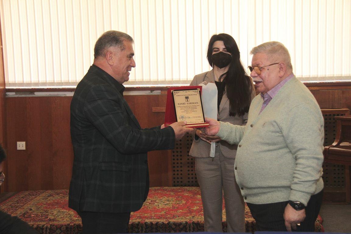 Shusha Musical Theater's actors awarded [PHOTO]