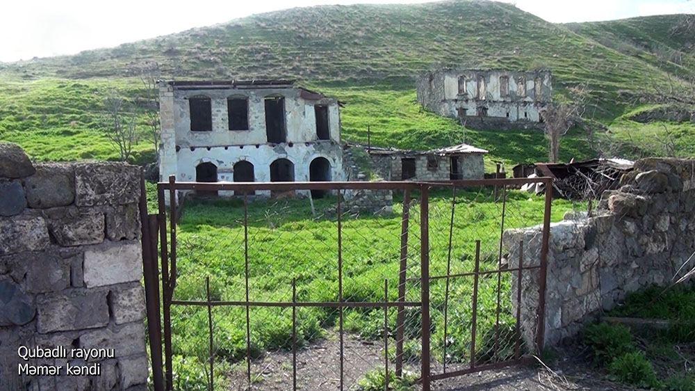 Azerbaijan shows footage from Memer village of Gubadli district [PHOTO/VIDEO]