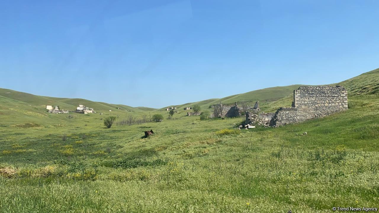 Members of Albanian-Udi Christian religious community of Azerbaijan visit liberated Khojavand