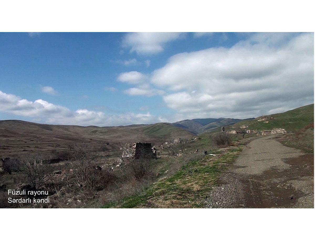 Azerbaijan shares footage from Fuzuli's Sardarly village [VIDEO]