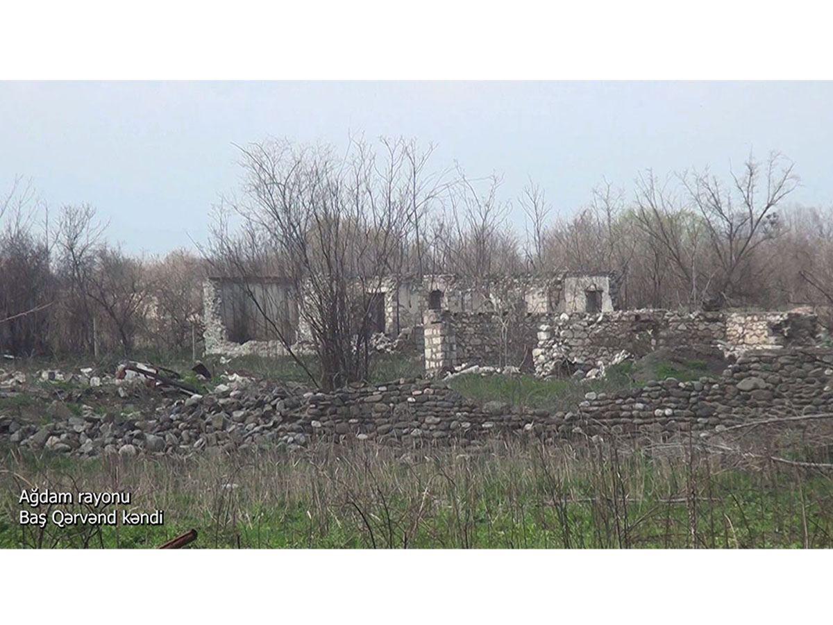 Azerbaijan shows footage from Aghdam`s Bash Garvand village [VIDEO]