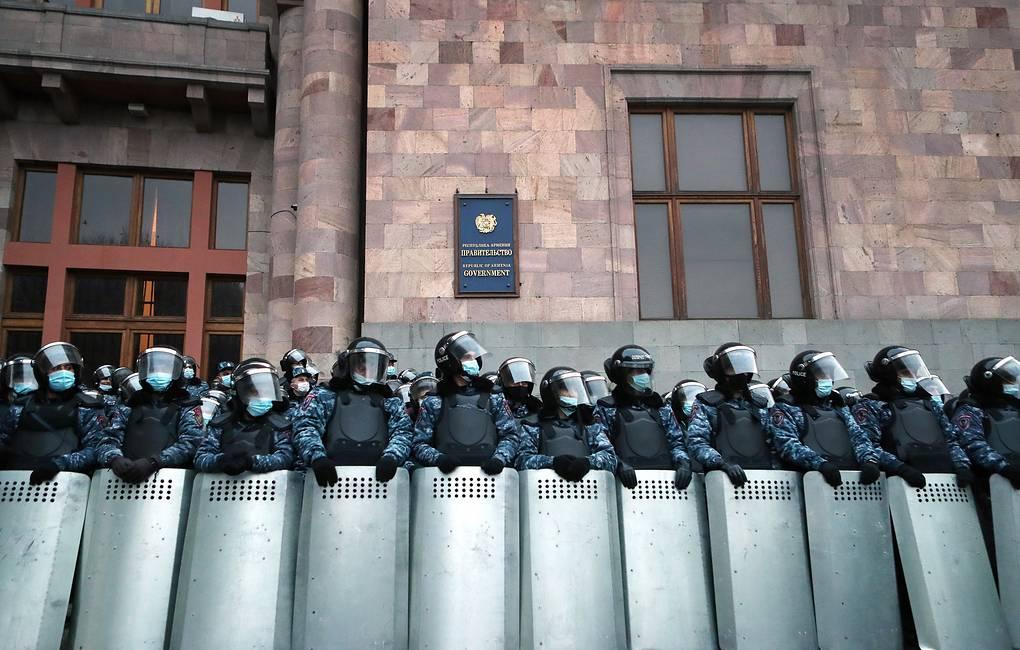 Armenian opposition activists detained in Yerevan