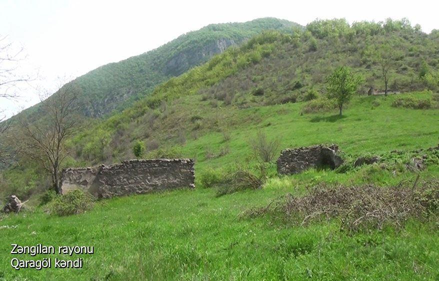 Defense Ministry shares video from Zangilan`s Garagol village [VIDEO]