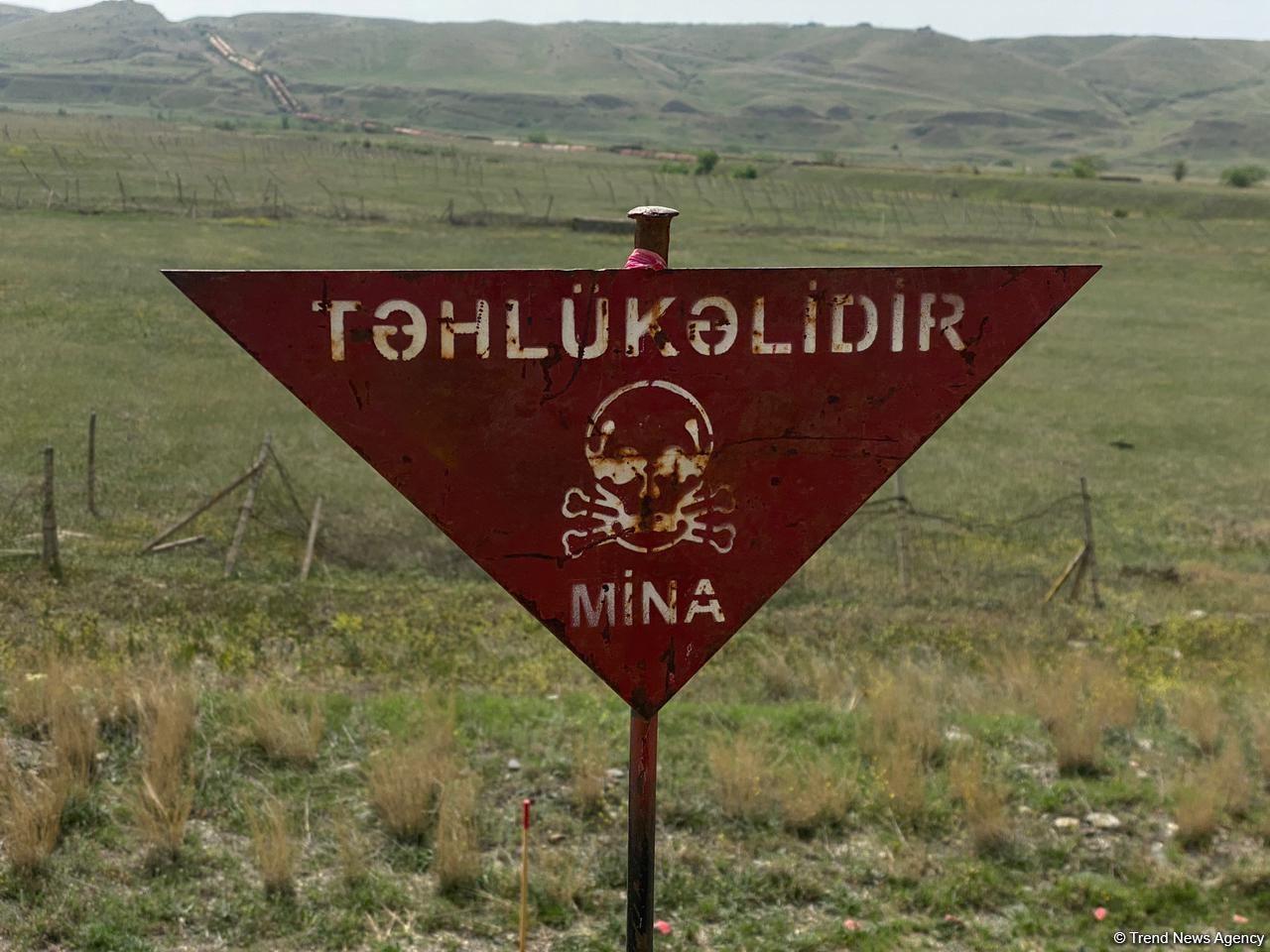 Mine clearance for smart village project underway in liberated Zangilan