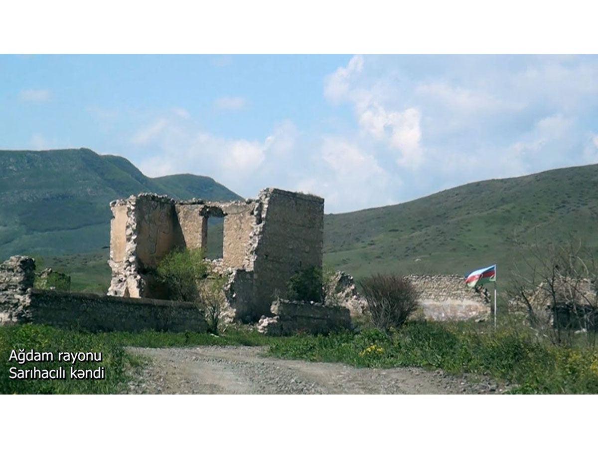 Azerbaijan shows footage from Aghdam's Saryhajyly village [VIDEO]
