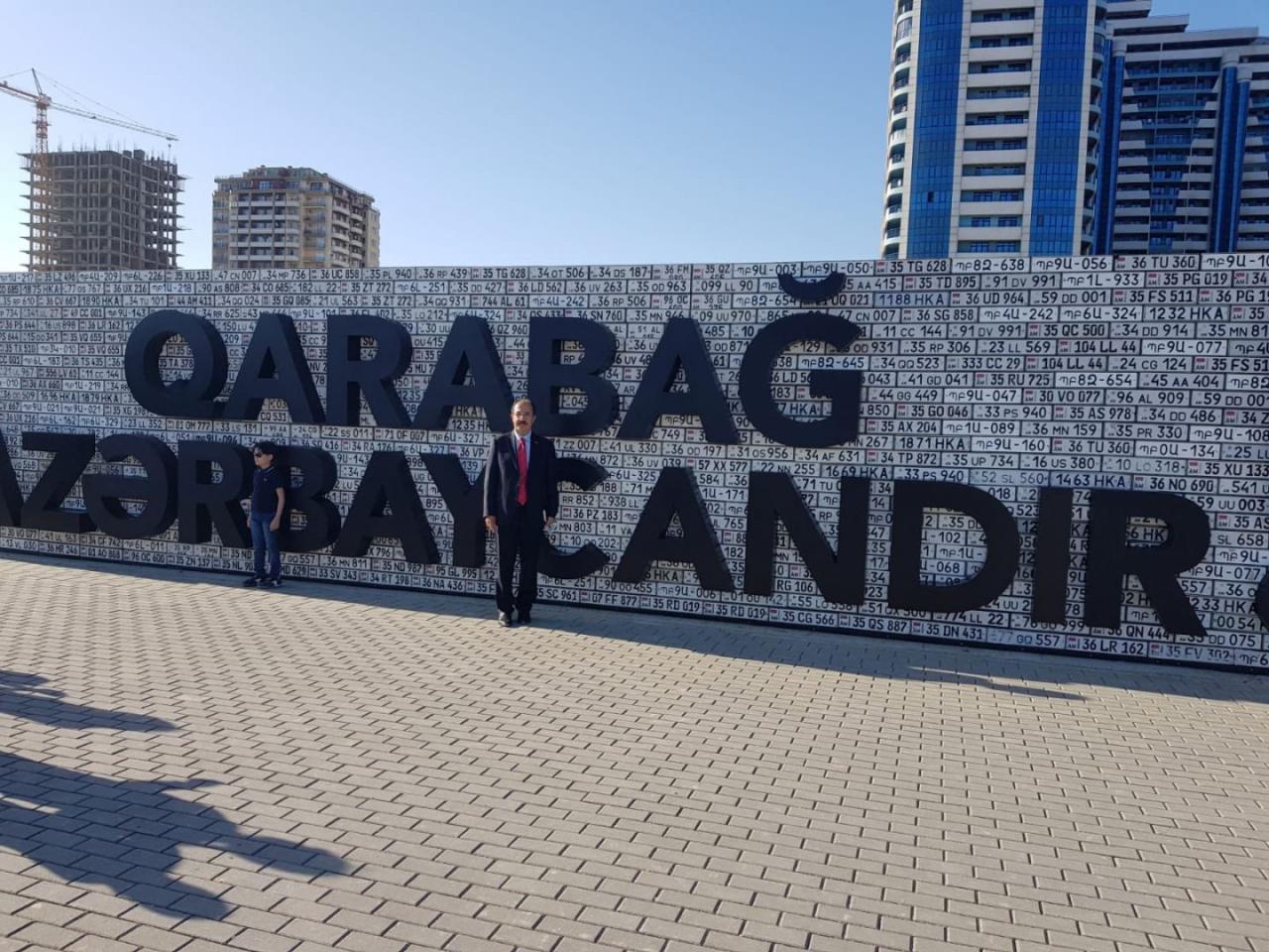 Turkish Ambassador to Azerbaijan visits War Trophy Park in Baku [PHOTO]