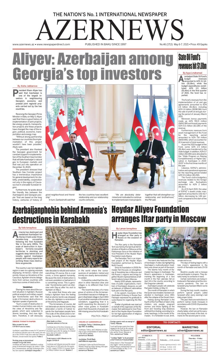 AZERNEWS releases another print issue