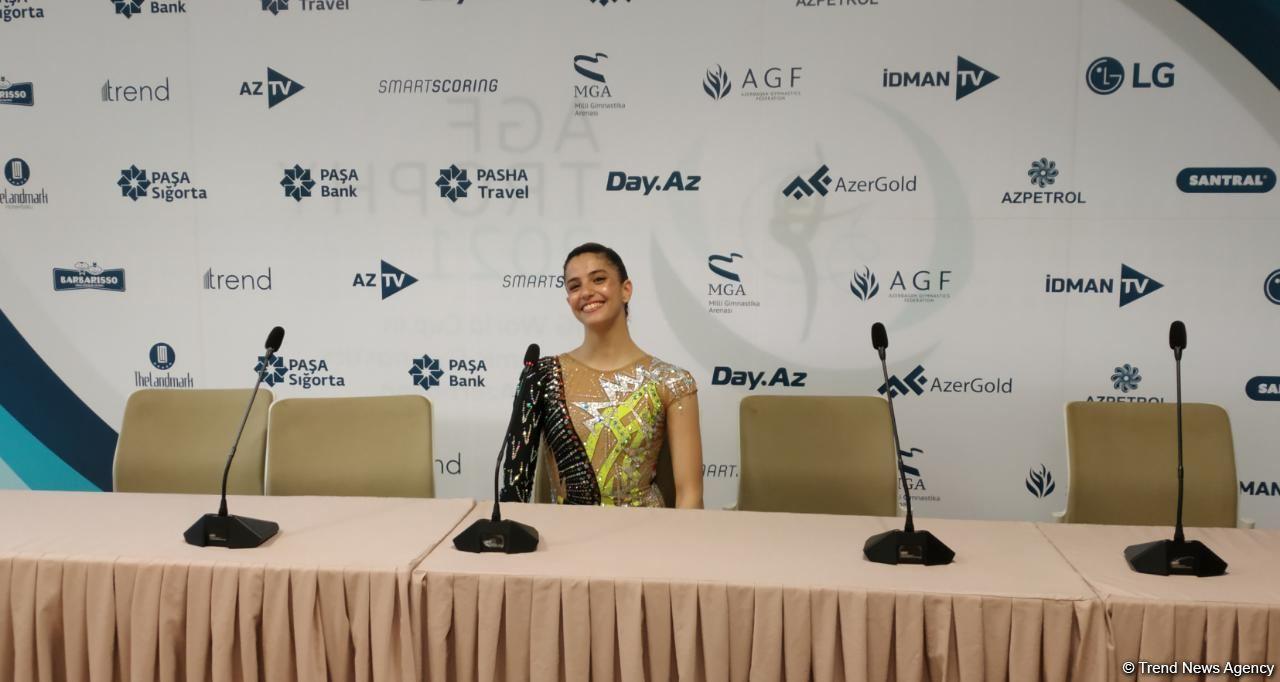 Egyptian gymnast talks AGF's organization of World Cup in Baku