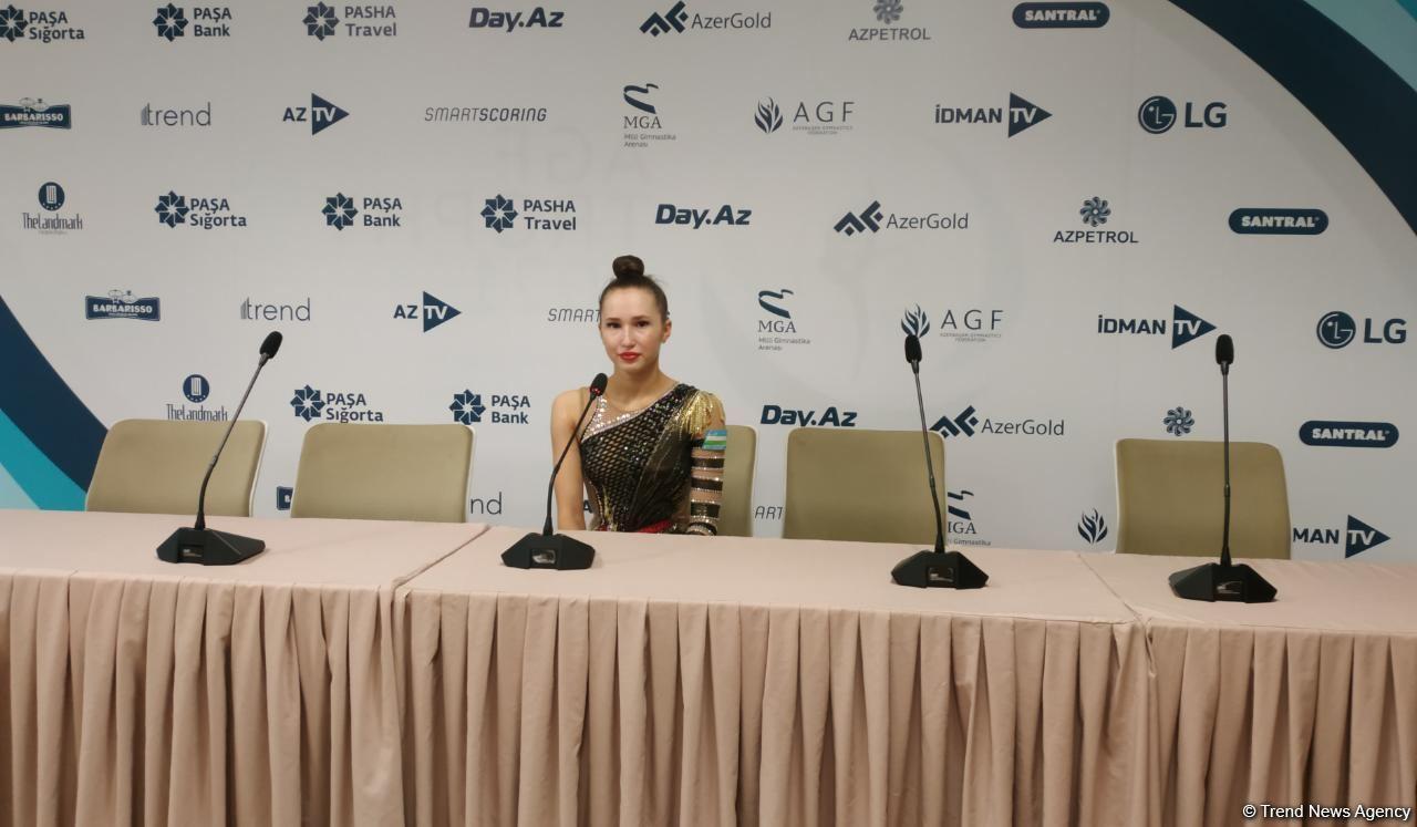 Azerbaijan creates best conditions in National Gymnastics Arena - Uzbek gymnast