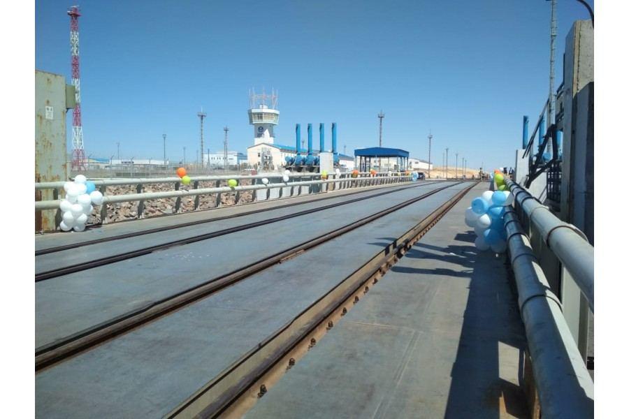 Azerbaijani Ro-Pax type ferry reaches Kazakh port of Kuryk [PHOTO]