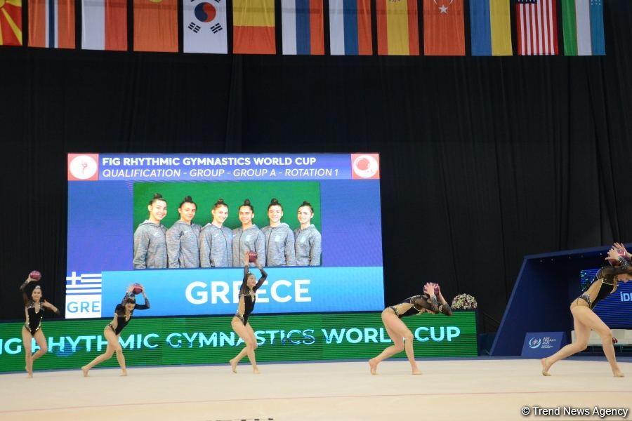 National team reaches Rhythmic Gymnastics World Cup final [PHOTO]