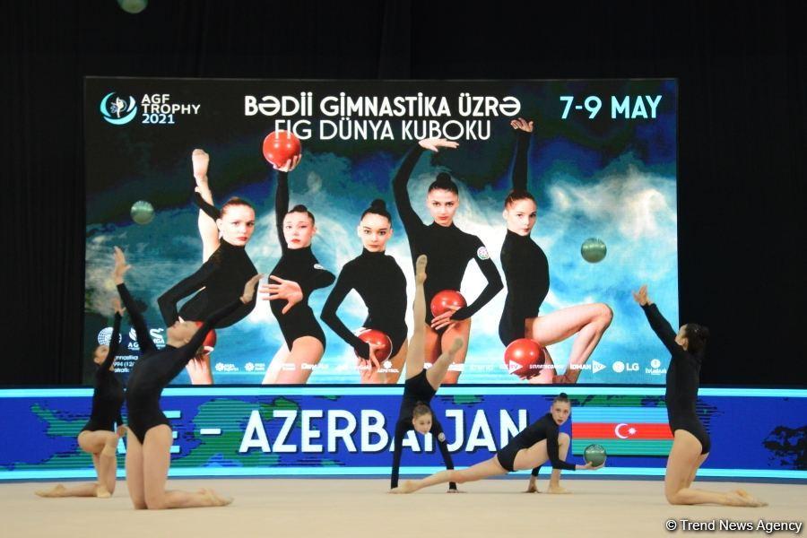 National team reaches Rhythmic Gymnastics World Cup final [PHOTO]