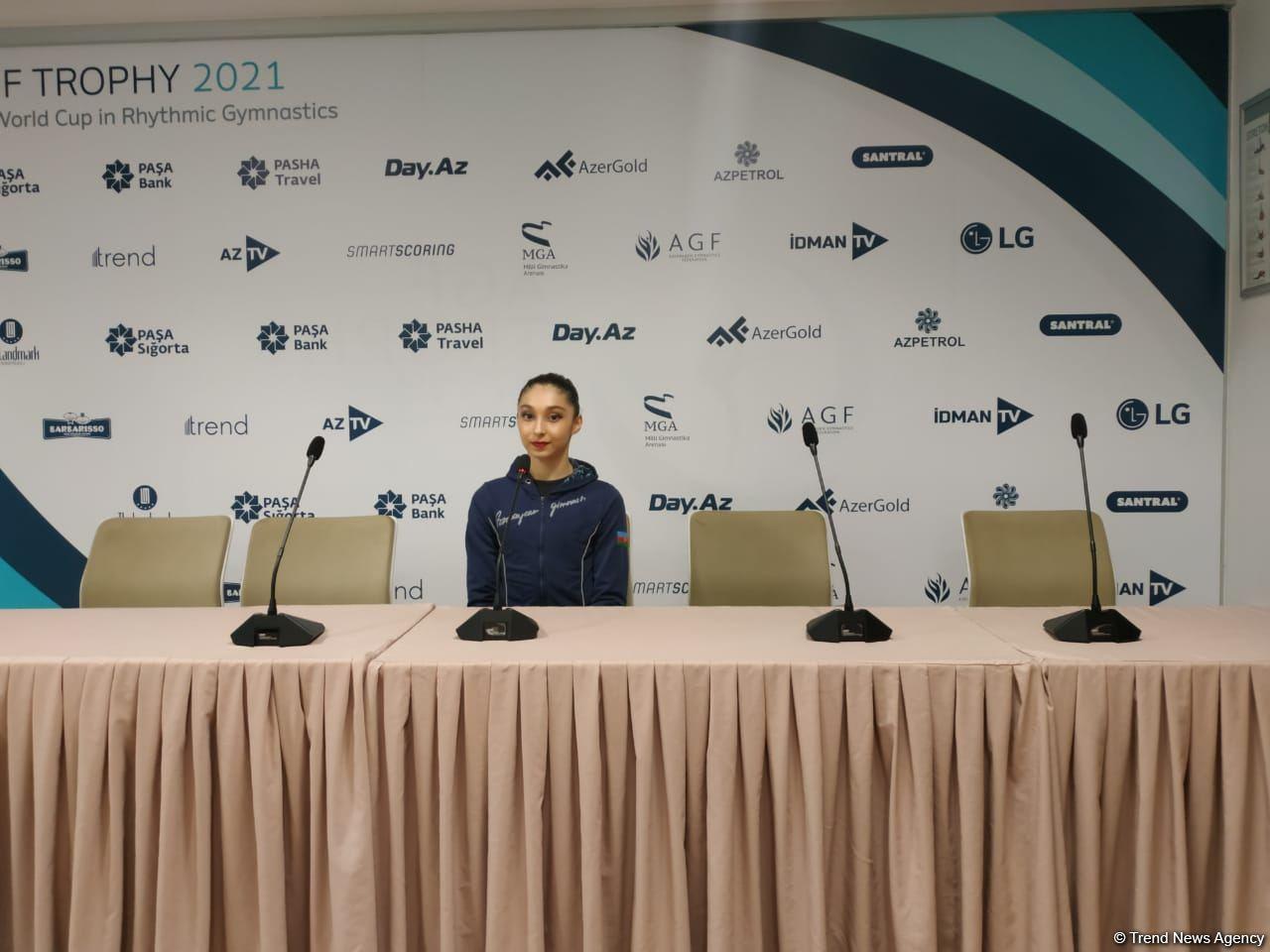Difficulty of my exercises at World Cup in Baku higher than in two previous competitions - Azerbaijani gymnast