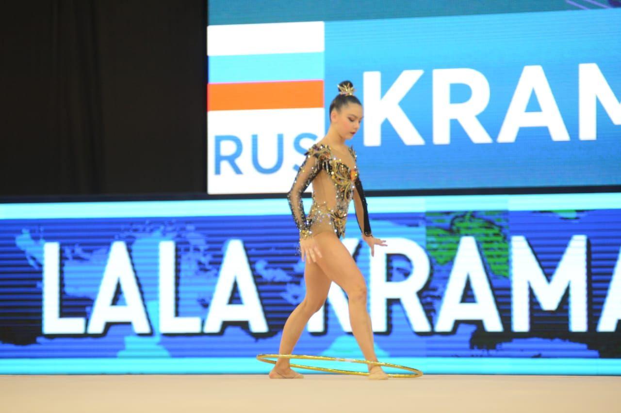 Final day of Rhythmic Gymnastics World Cup starts in Baku - Azerbaijani graces competing for medals [PHOTO]