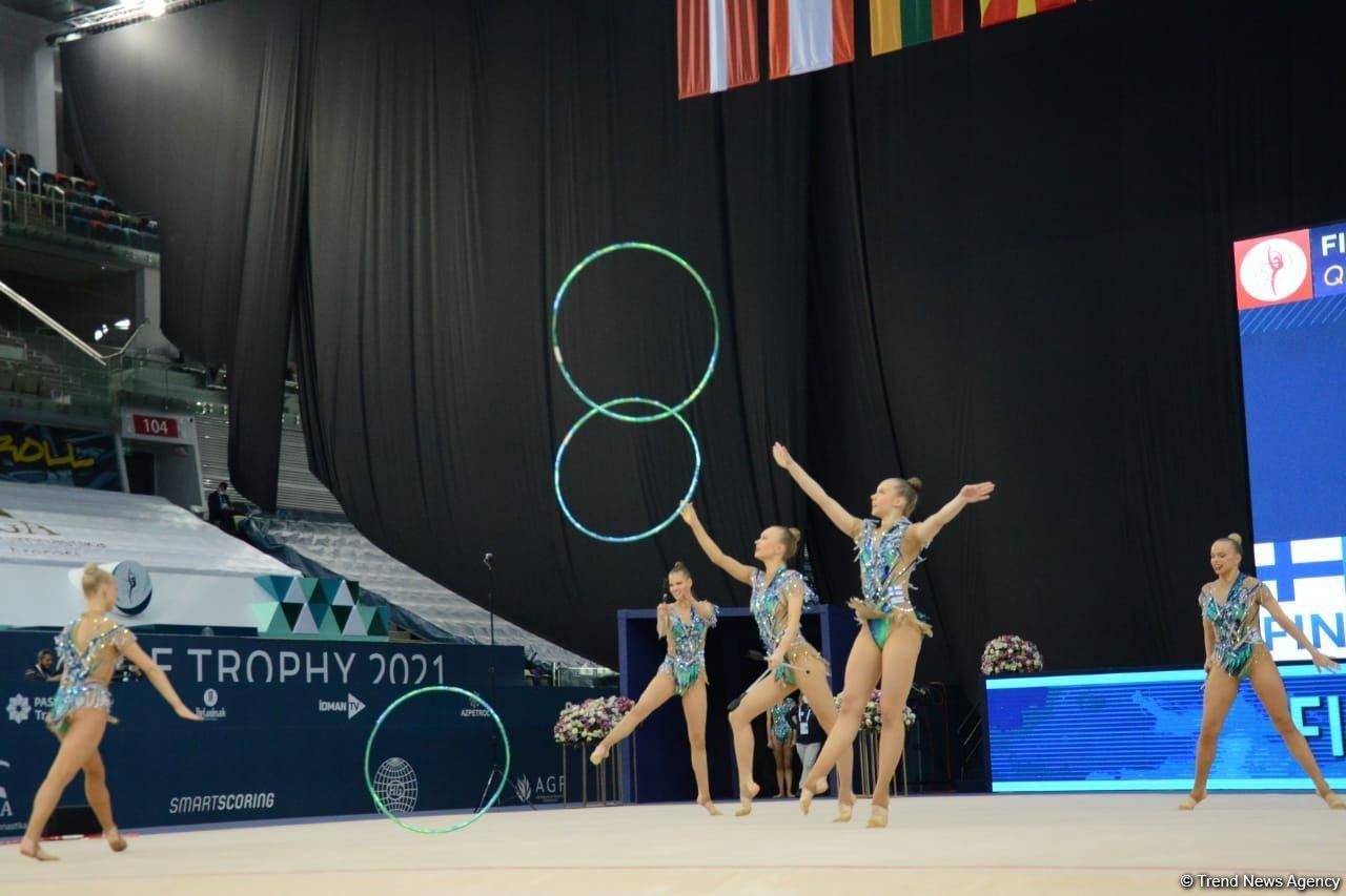 Group team competitions underway in Baku as part of Rhythmic Gymnastics World Cup [PHOTO]