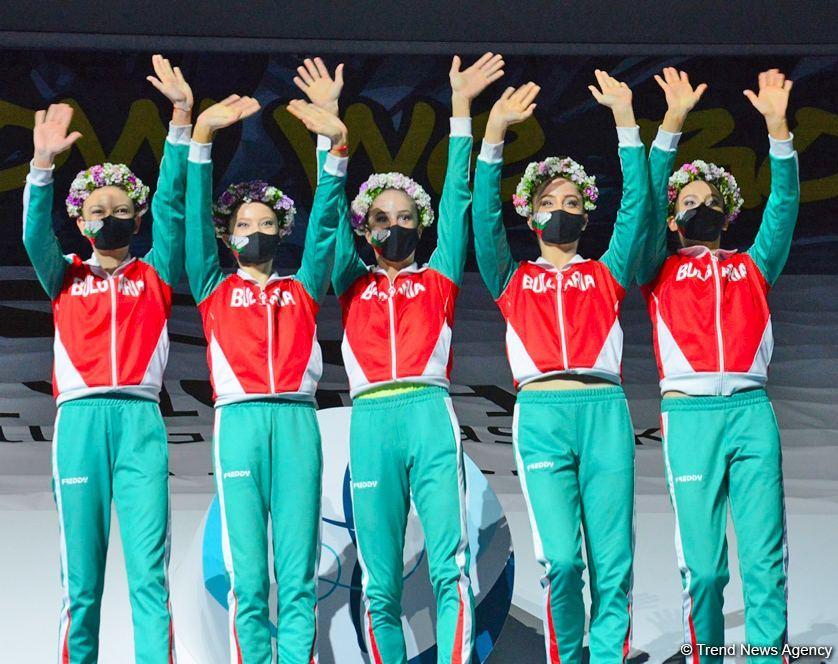 Baku holds awarding ceremony of Rhythmic Gymnastics World Cup [PHOTO]