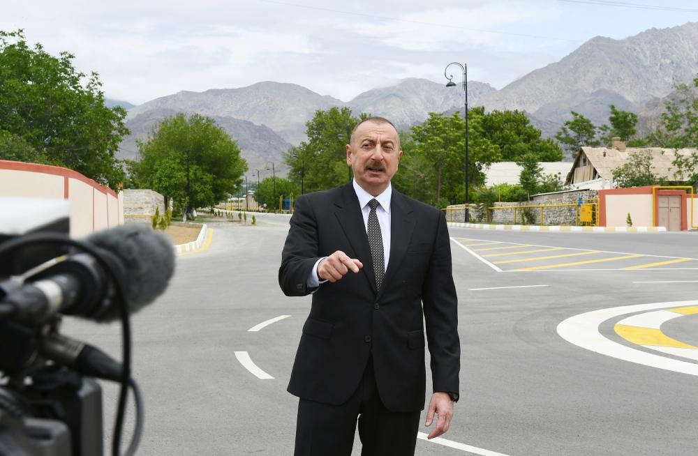 President Ilham Aliyev gives interview to AZTV channel [UPDATE]