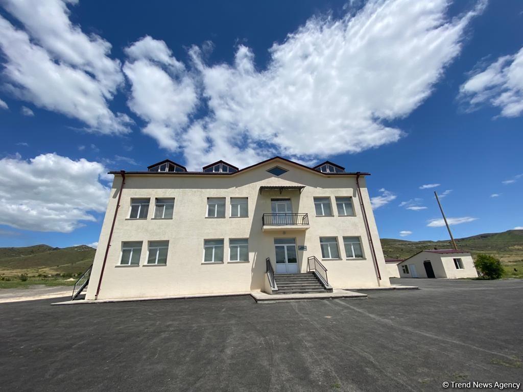 Azerbaijani journalists view State Border Service's Military Hospital in liberated Gubadly [PHOTO]