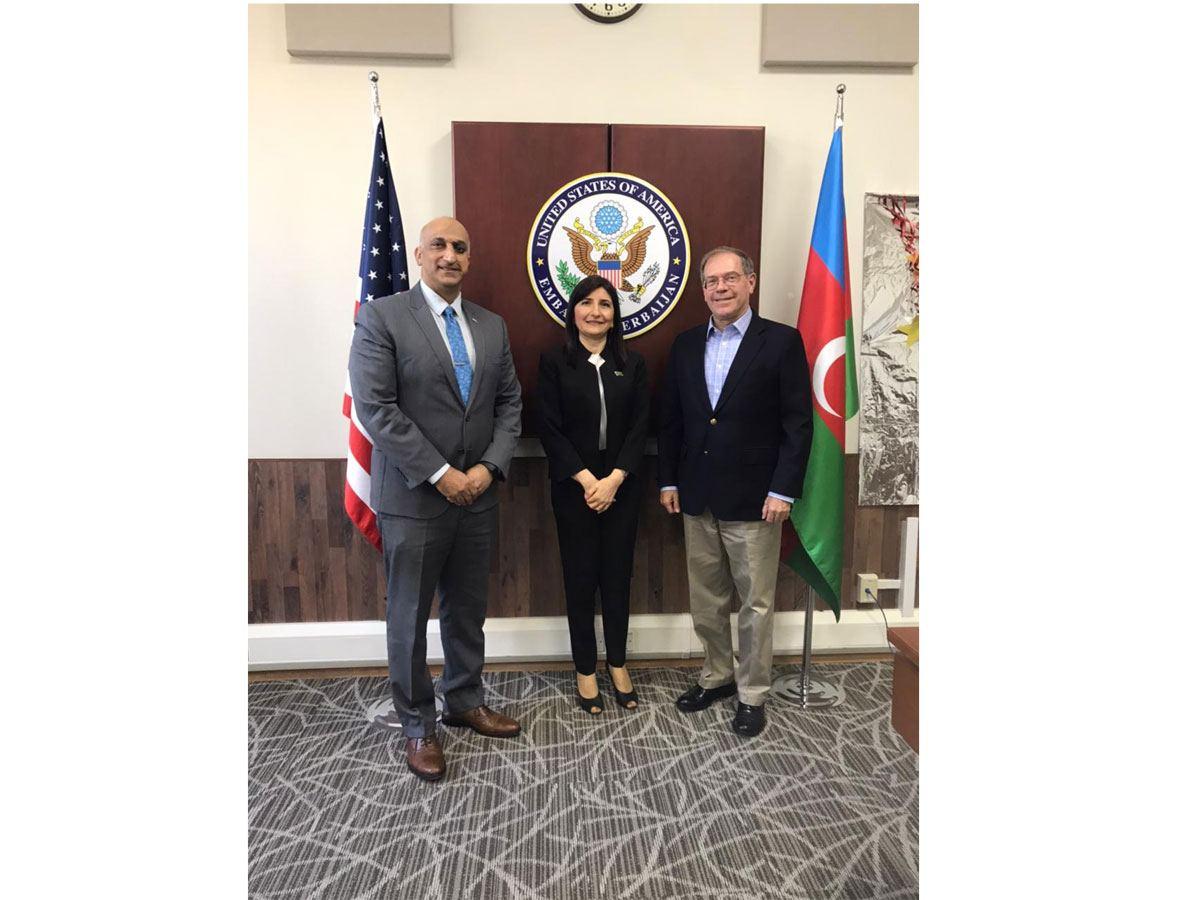 US ambassador to Azerbaijan, USAID director meet with Azerbaijani MP