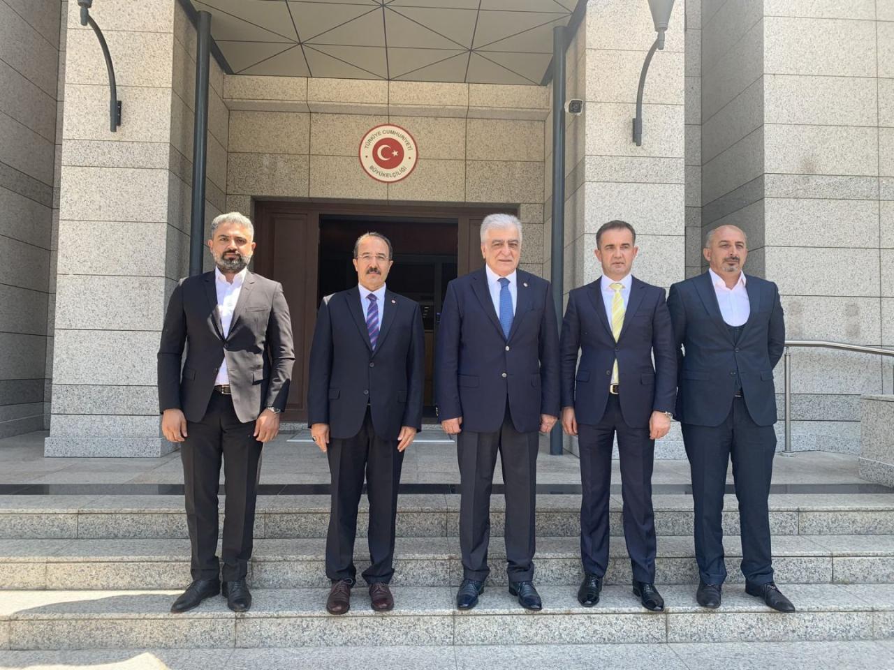 Turkish ambassador meets with head of Turkey-Azerbaijan Interparliamentary Friendship Group [PHOTO]
