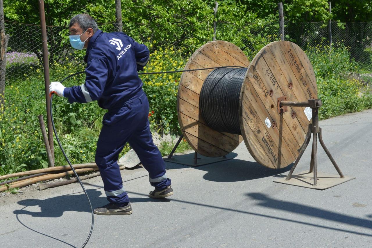 GPON-based technology being introduced in villages of Azerbaijan [PHOTO]