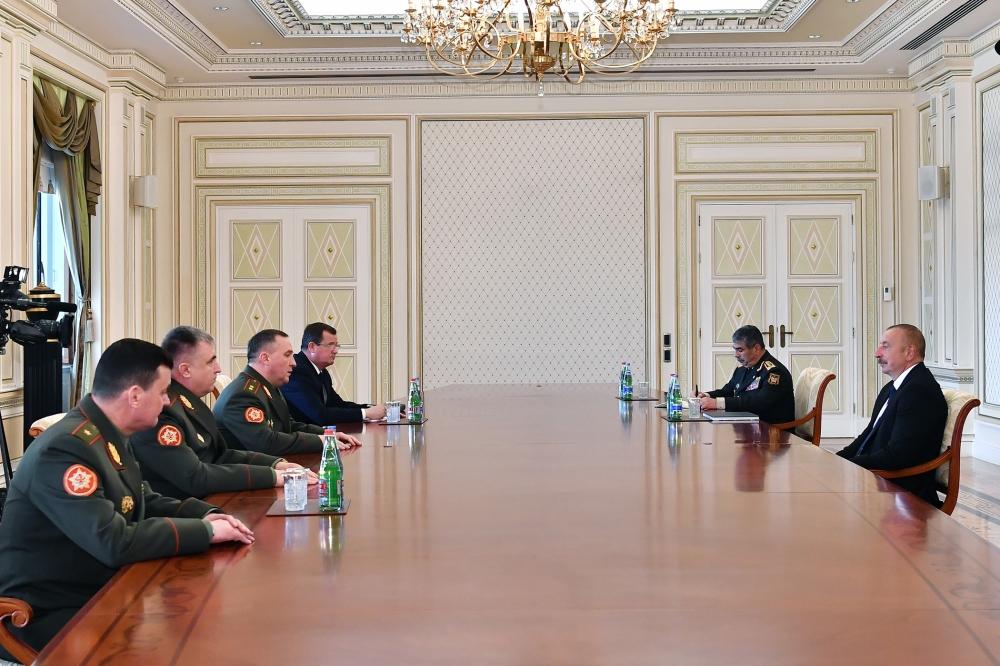 Ilham Aliyev: Azerbaijan, Belarus set to continue cooperation in all spheres [UPDATE]