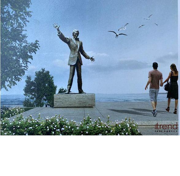 Bronze monument to world-famous Azerbaijani singer to be ready in a month - Trend TV [PHOTO]