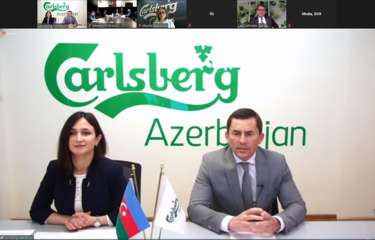Economy Ministry, Carlsberg Azerbaijan sign MoU on co-op - Gallery Image