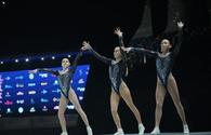 Russian trio takes first place at World Aerobic Gymnastics Competition in Baku