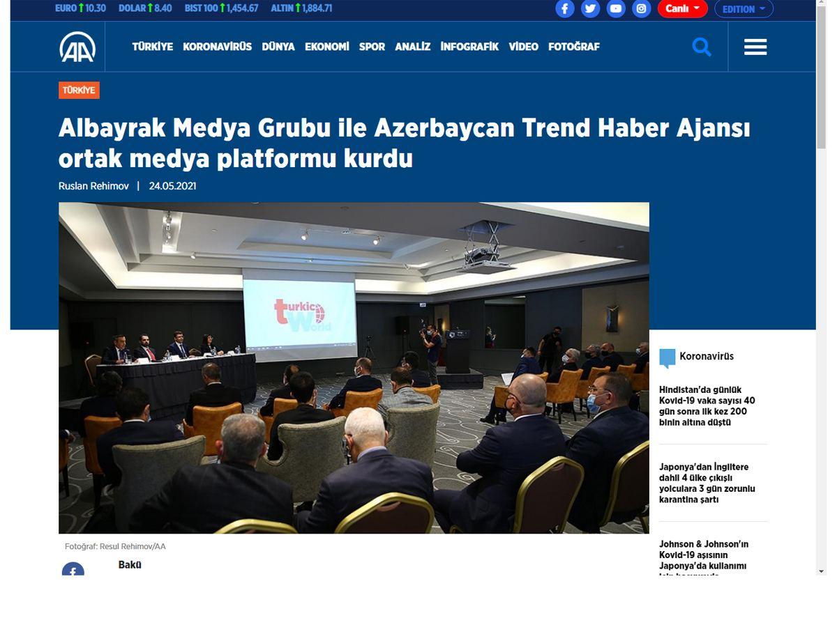 Turkish media widely covers launching of TURKIC.World digital project [PHOTO]
