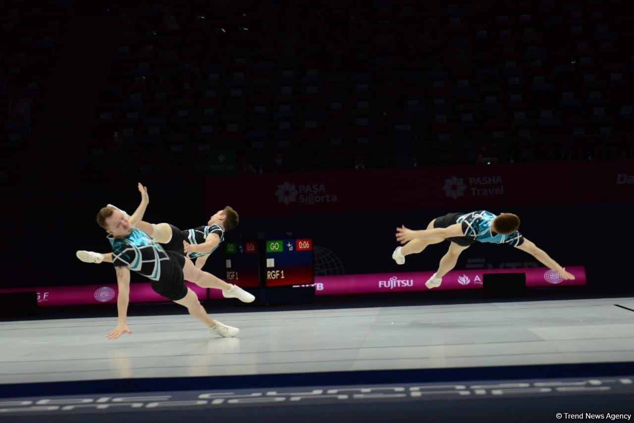 First day of 16th World Aerobic Gymnastics Championships kicks off in Baku [PHOTO]