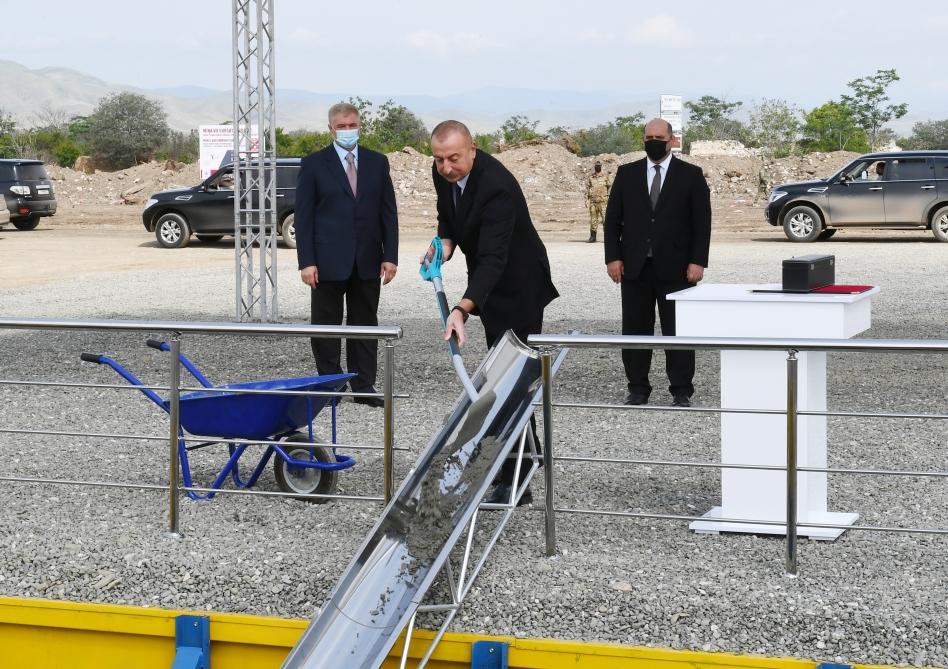 Azerbaijan lays foundation for restoration of Armenian-destroyed Aghdam city [UPDATE]