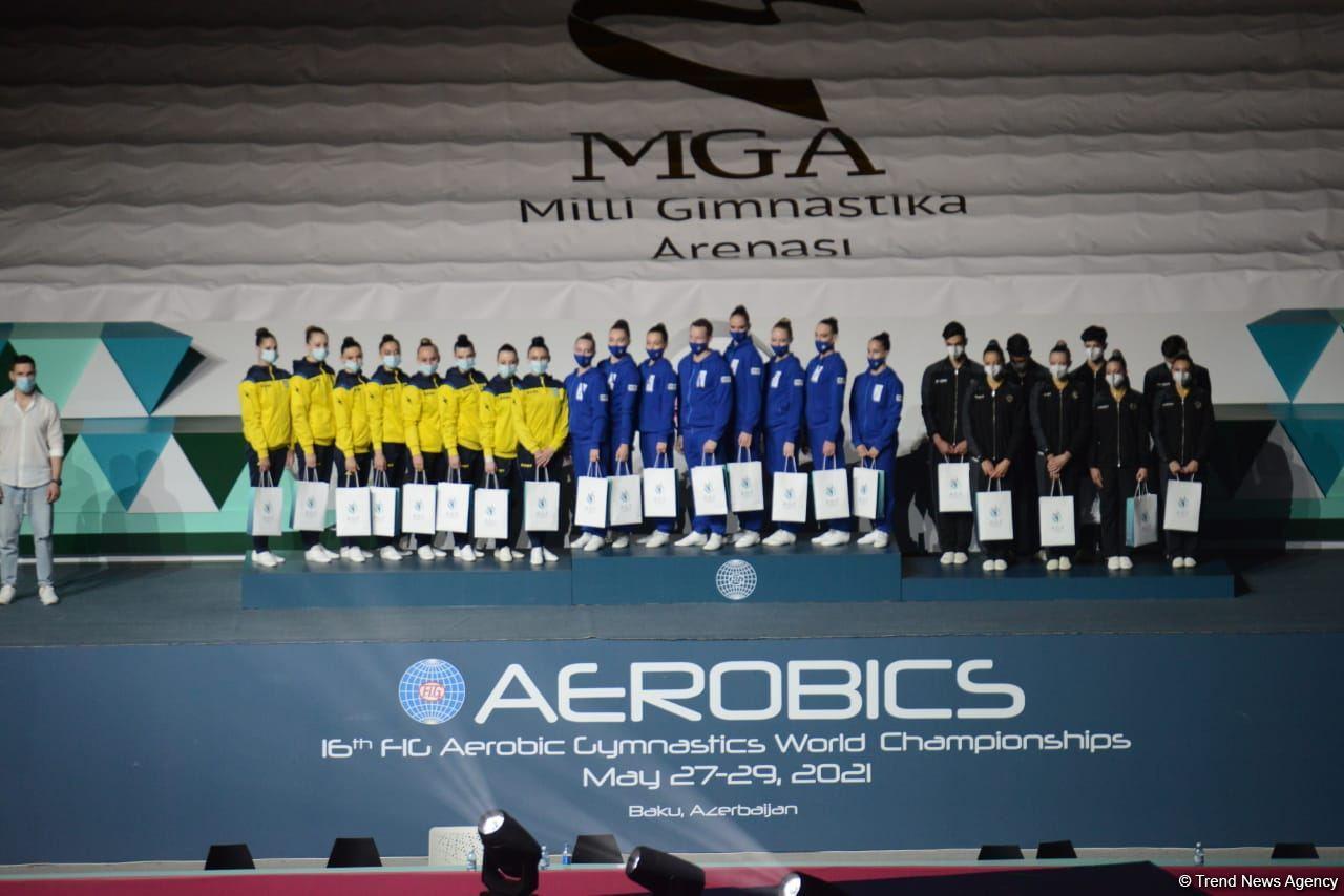 Baku awards winners of World Cup in aerostep program