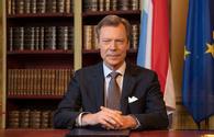 Grand Duke of Luxembourg congratulates Azerbaijani president