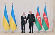 President of Ukraine congratulates Azerbaijani counterpart